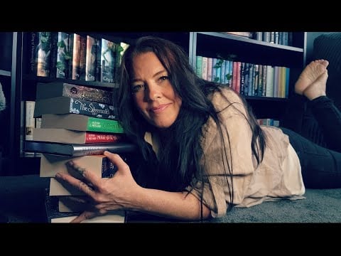 ASMR- Close Up Fantasy Book Haul 🐉📚