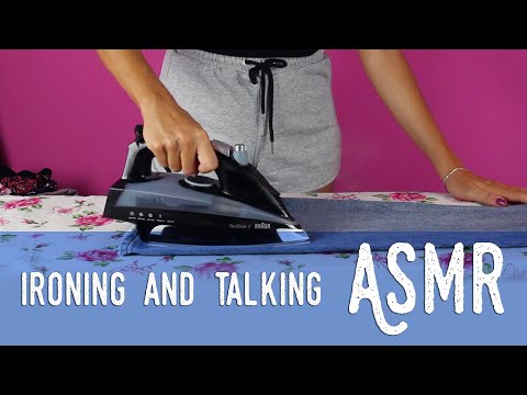 ASMR ita - 👔 STIRO e vi RILASSO • IRONING (Soft Spoken)