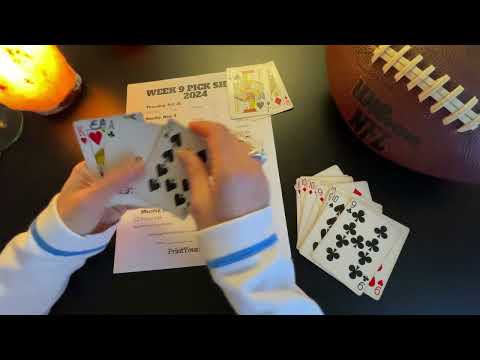 NFL Week 9 Picks ~ No Frills ASMR Football