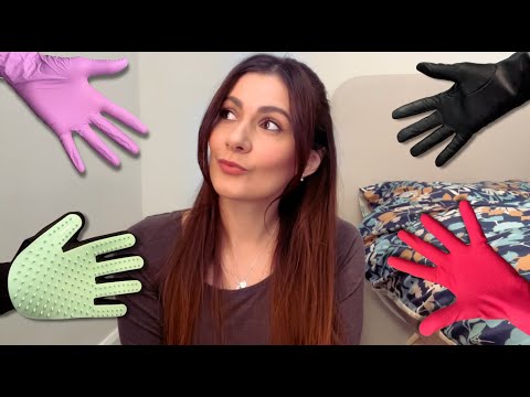 ASMR Hand Movements with ALL the gloves! 🧤 (Latex, Leather, Rubber & More)