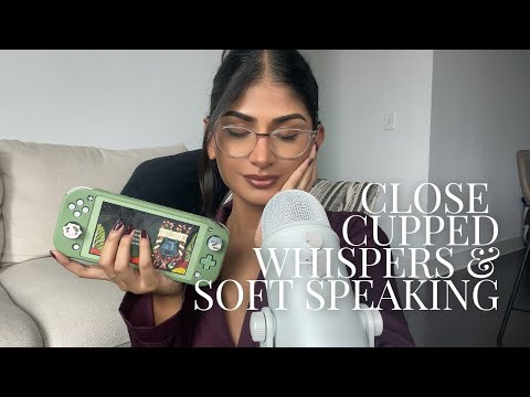 asmr close whispers & soft spoken ☕️ | new hobbies playing Wytchwood on Nintendo switch part 1