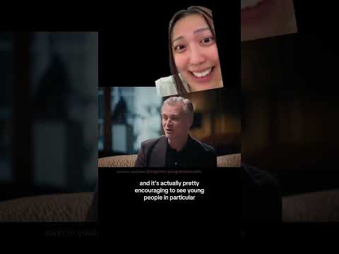 that is 1 good brain + heart + soul combo mr. nolan #theodyssey #reaction #streamer
