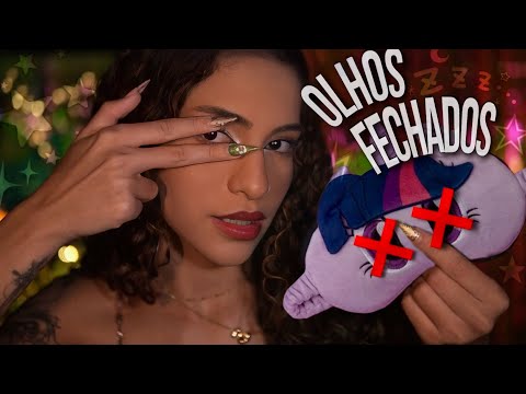 ASMR Para Ver Com Os Olhos Fechados 👁️✨ Experiência Sensorial 🌀