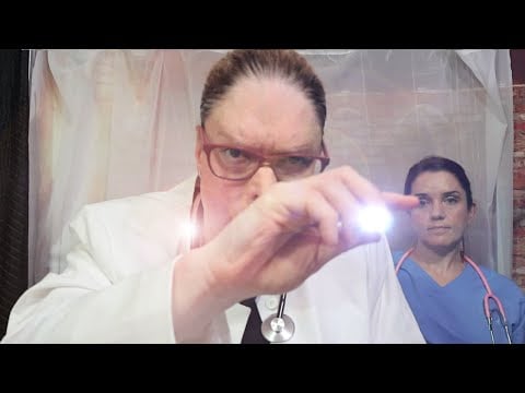 ASMR Medical Exam After a Fall - Collab with Lauren