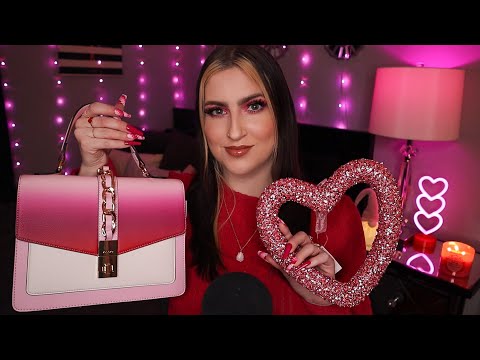 ASMR | Hobby Lobby & TJMaxx Valentine’s Day Decor & More Haul 💗