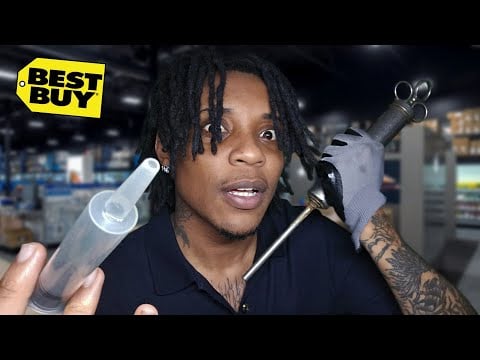 Lobotomy In The Back of a Best Buy ✨ ASMR 