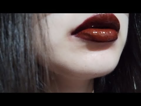 Asmr lens licking 