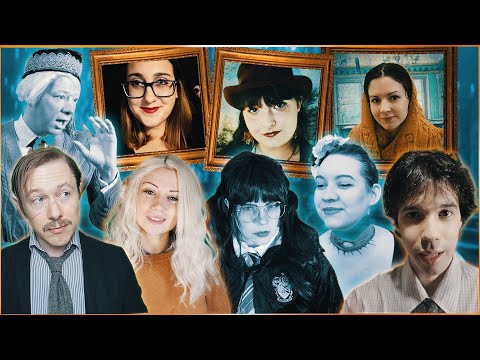 Hogwarts Halloween 🎃 [ASMR Collab] Harry Potter inspired Roleplay ⚡ Ghosts, Teachers & Portraits ✨