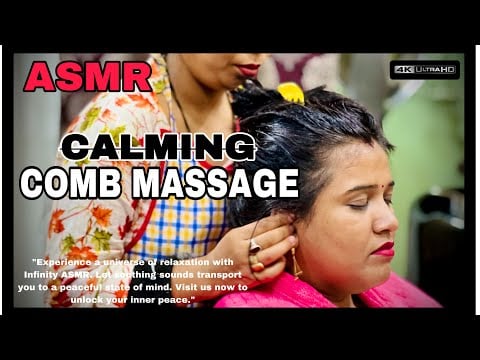 ASMR Cure Insomnia | Head Massage With COMB | Ear & Neck Massage | BeauticiaN DoLL #asmr #insomnia