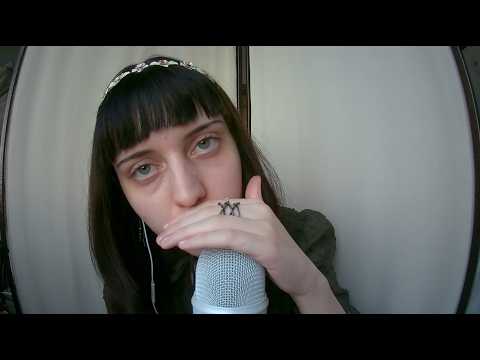 ASMR| Rare Russian trigger words & slow mouth sounds| Редкие слова-триггеры & медленные звуки рта