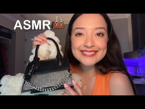 ASMR ❤︎︎  Bag show & tell 👜✨