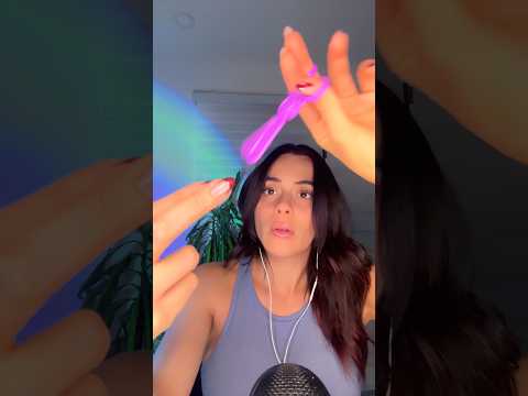 I just gave you bangs!! Do you forgive me? ✂️ #asmr #visualtingle #triggers #tingles #asmrvideo