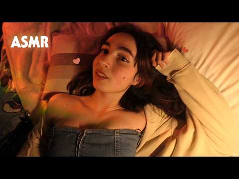 ASMR Dormimos juntos? ❤️ Mouth sounds, susurros Suaves PARA DORMIR