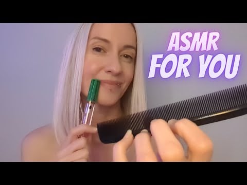 ASMR for Specific People (tapping, crinkle and fabric sounds)