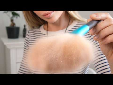 ASMR Face Brushing ( No Talking, 3H)
