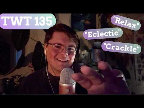 Clicky ASMR Trigger Words With the Gain Turned Up (Dark Background) | Eclectic ASMR