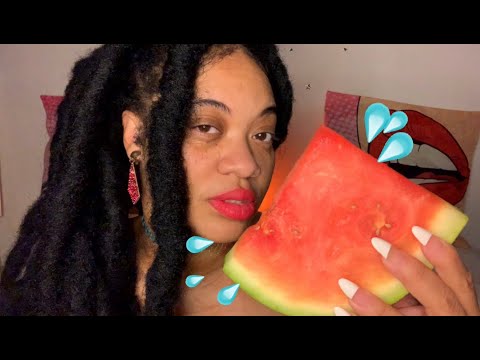 Asmr💦💦JUICY JUICY 🍉MOUTH  SOUNDS