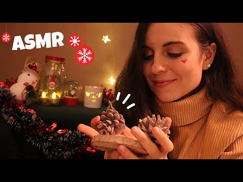 Calendrier de l'avent ASMR #1 🎄 Multidéclencheurs auprès du feu 🔥