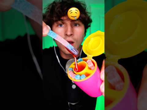Gummy Dip Stix?! 🤤 #asmr #shorts