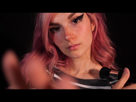 [ASMR] ✨ Skin & Collarbone Tracing, Brushing, & Tapping ✨