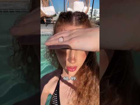 if i guess your battery percentage you’re out #asmr #lofiasmr #poolasmr #relaxandplay