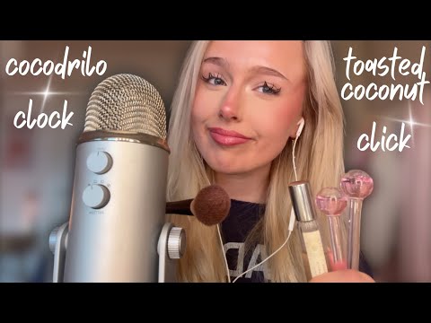 ASMR C TRIGGER WORDS | close whispered mouth sounds for deep sleep
