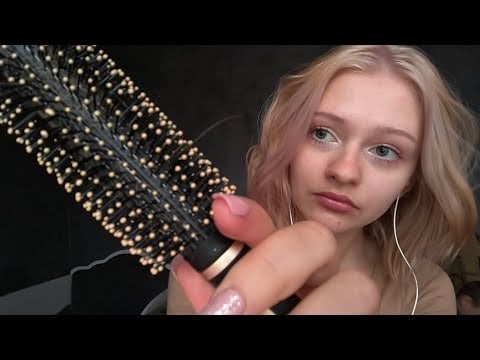 асмр делаю укладку 