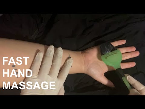 hızlı el masajı asmr (türkçe asmr) layered sounds