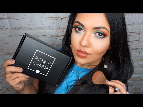 Boxycharm Unboxing and Try on YOU ASMR Whispered