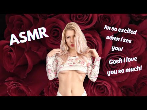 ASMR | your crazy seductive playful girlfriend | muah kisses, licks💋❤️