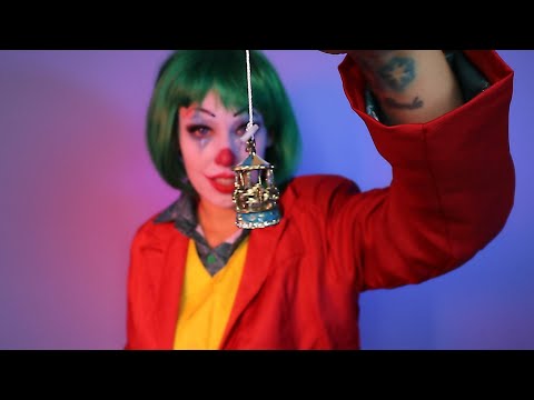 ASMR The Joker Mind Control Hypnosis | Brainwashed To LAUGH | Gotham Batman Roleplay | Cosplay RP