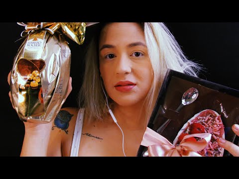 [ASMR] Comendo Ovos de Páscoa | Eating Sounds