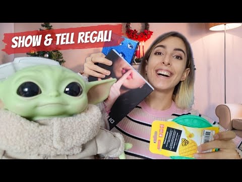 ASMR ITA | Show and tell regali di Natale: Baby Yoda, il libro di Chiara ASMR e tanto altro! 🎁