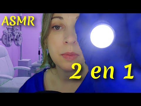 Clínica ASMR |  Limpieza de Oído y Ocular Relajante | Roleplay médico realista