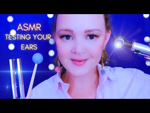 ASMR Testing Your Ears (Soft Spoken) | Medical Role Play, Personal Attention