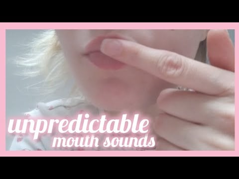 unpredictable lofi mouth sounds 👄🤍 [spit painting, plucking]