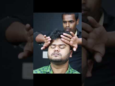 Weird Head Massage #shorts #asmr