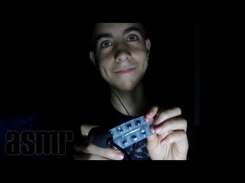 [ASMR TESTANDO NOVO MICROFONE]: Para aliviar sua dor de cabeça - comprimido e plástico | PORTUGUÊS