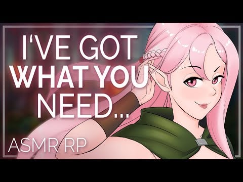 ASMR - Elf Ranger Takes Care of You [Fantasy] [Kinda Tsundere] [Hair play sounds] [F4M]