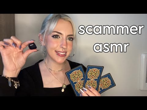 ASMR Tarot Reader Scams You ~ roleplay, soft spoken