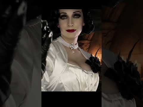 ASMR Lady Dimitrescu Wednesday 6/17 #LadyDimitrescu #ASMRcosplay #Shorts #ResidentEvilVillage