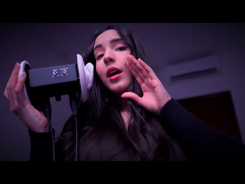 COZY ASMR 4K + REVERB ♡ perfeito para quem PRECISA DORMIR rápido | respiração ultra profunda ♡