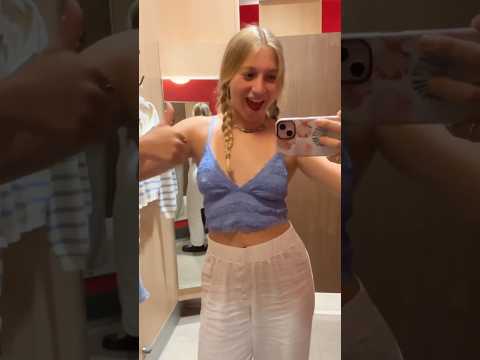 Public ASMR + Haul 🛍️😛 #asmr