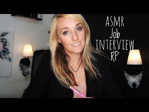 ASMR | Job Interview Roleplay | Interviewing You For a Job