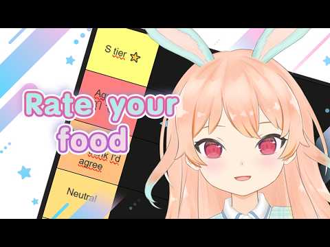 Vtuber rates your food!!