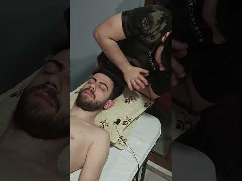 DON'T GO WITHOUT WATCHING THE RELAXING FACE MASSAGE  #massage #relaxationmassage #face #shortvideo