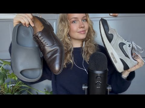 ASMR boyfriends shoe collection pt.2 👟👱🏼‍♂️𑣲⋆
