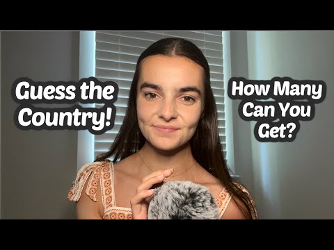 ASMR Guess the Country! | 100 Trivia Questions About Food, Sports, Geography, Music, and Brands