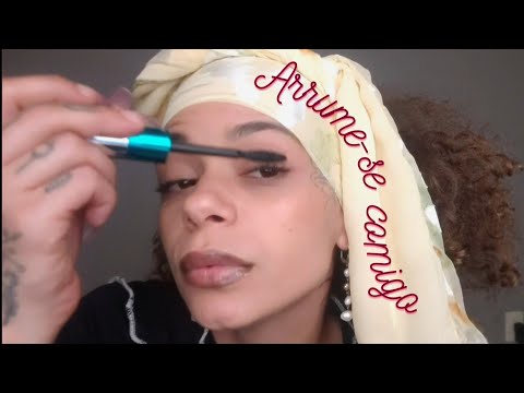 ASMR me arrumando pra gravar | quase no talking | caseirinho