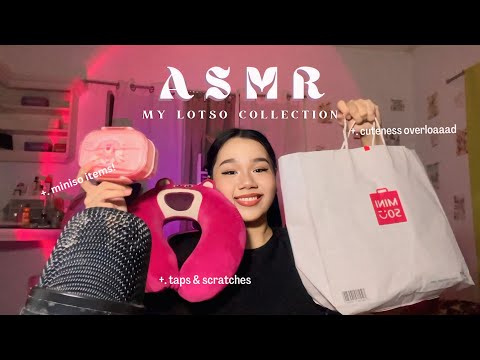 ASMR | My Lotso Collection [ Tapping, Scratching & Tingles ] 🇵🇭 